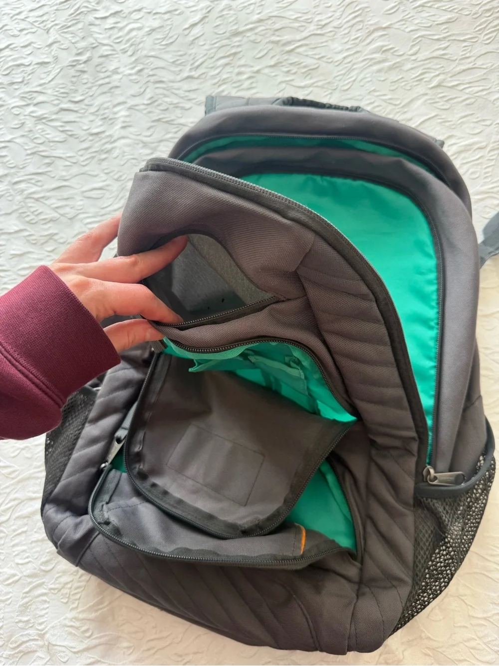 Trans by Jansport Grey Backpack Bookbag